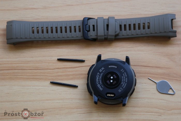 Шпильки и Ремешок часов Garmin intinct 2X