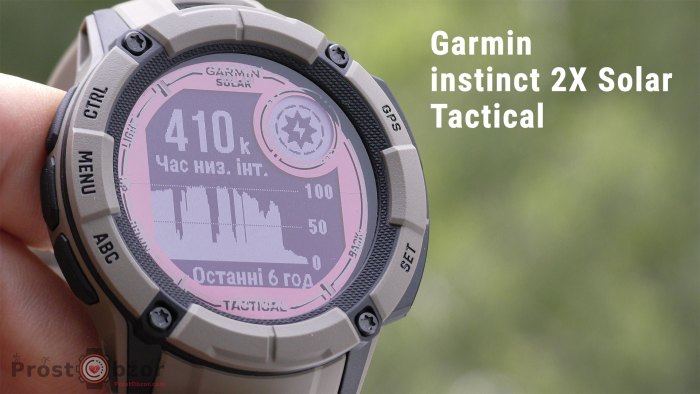 Часы Garmin Instinct 2X Solar Tactical