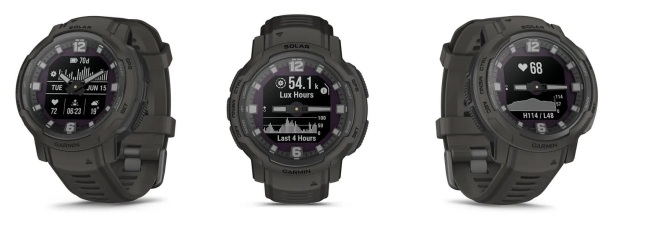 Основные опции часов Garmin Instinct Crossover