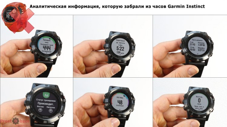 Что убрали в часах Garmin Instinct из тренировок - аналитическая информация