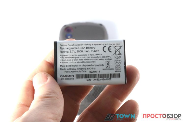 Аккумулятор 2000 mAh Garmin Monterra