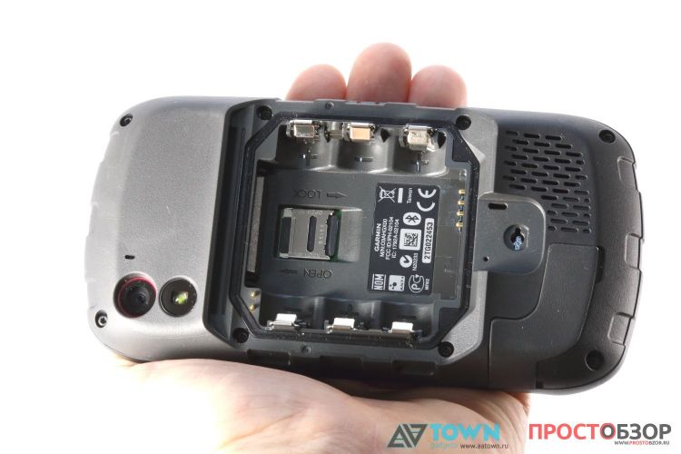 Отсек для батареек ААА GPS навигатора Garmin Monterra