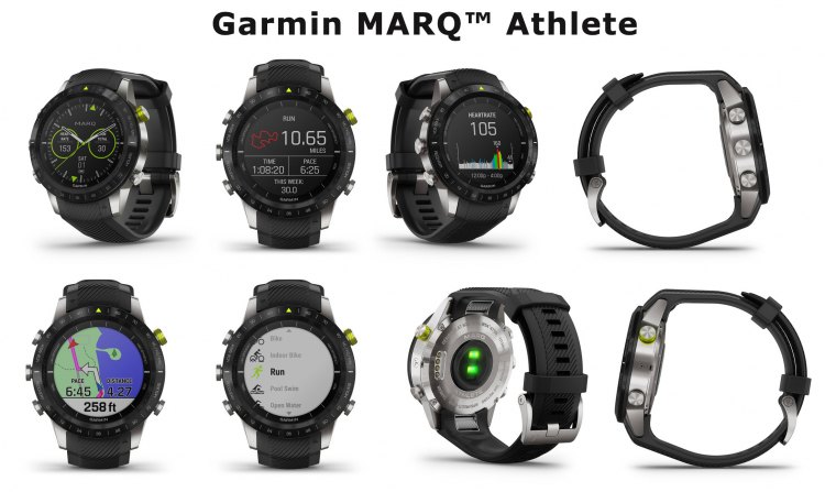 Внешний вид часов Garmin MARQ Athlete