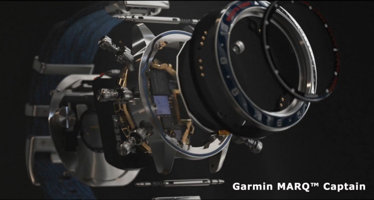 Из чего состоит модель Garmin MARQ Captain