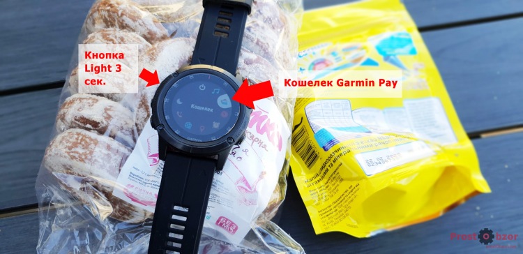Как работает Кошелек Garmin Pay в часах Garmin 5X Plus