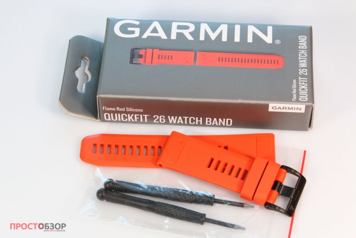 Распаковка ремешка часов Garmin Fenix 5X - QuickFit 26 Watch Bands