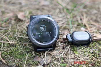 Garmin Fenix 3 и датчик температуры Tempe -цифровые значения