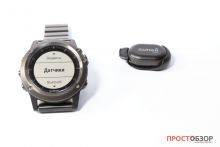 Подключение датчика температуры Garmin Tempe - меню Датчики