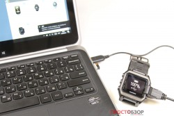 Подключение часов Garmin epix к ПК через USB кабель