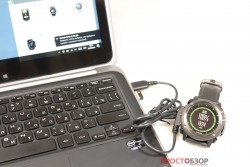 Подключение часов Garmin Fenix 3 HR к ПК через USB кабель