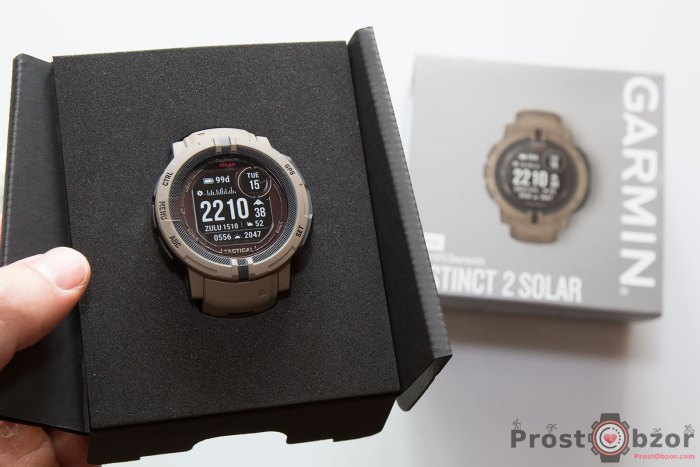 Обзор часов Garmin instinct 2 Solar Tactical
