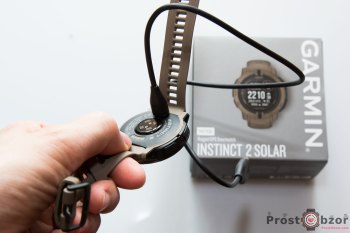 USB кабель от часов Garmin instinct 2 solar tactical