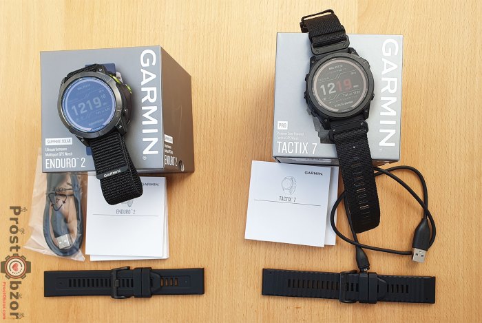 Комплектация часов Garmin enduro 2 , tactix 7 Pro