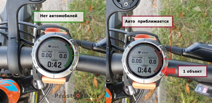 Как работают часы Garmin Fenix 6X с задним вело радаром Garmin Varia-RTL 515