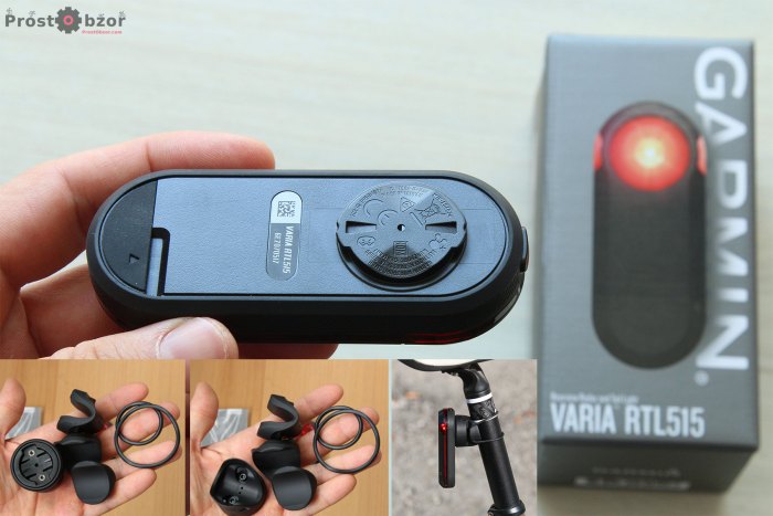 Крепление заднего вело радара вело радара Garmin Varia RTL515
