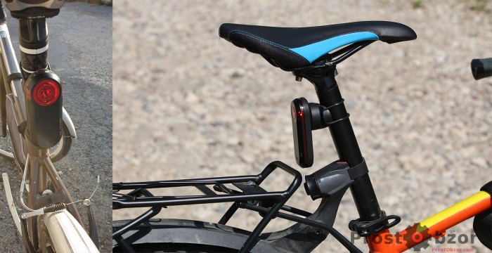 Как можно крепить задний радар Garmin Varia RTL515