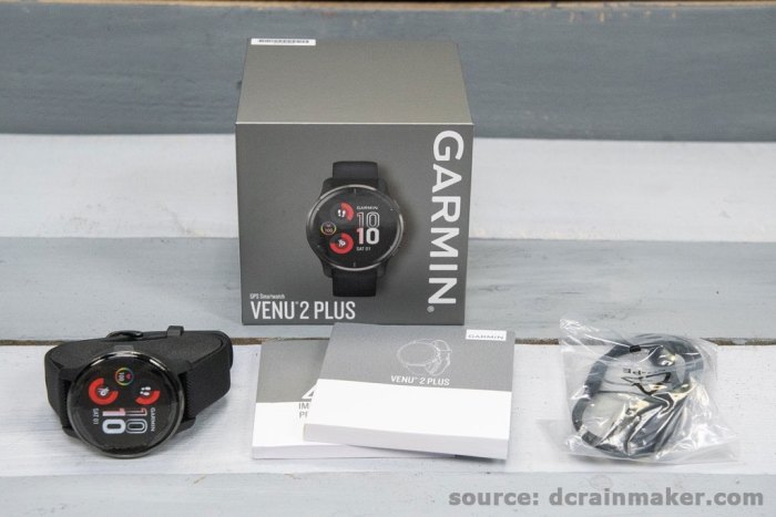 Распаковка часов Garmin Venu 2 Plus