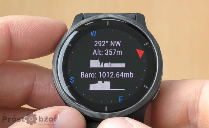 Барометрический альтиметр Garmin Venu 2