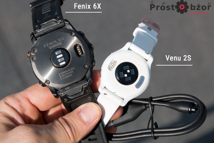 HR оптический датчик часов Venu 2 против fenix 6X