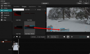 Данные по пульсу - установка на видео