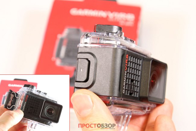Фиксирующая защелка подводного бокса камеры Garmin Virb Ultra 30