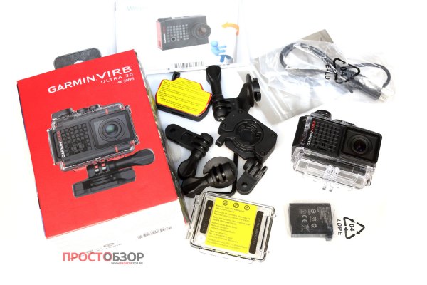 Распаковка Garmin Virb Ultra 30 - полная комплектация
