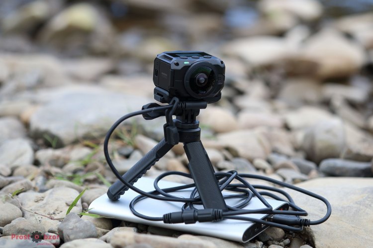 Как подключить PowerBank к Garmin Virb 360