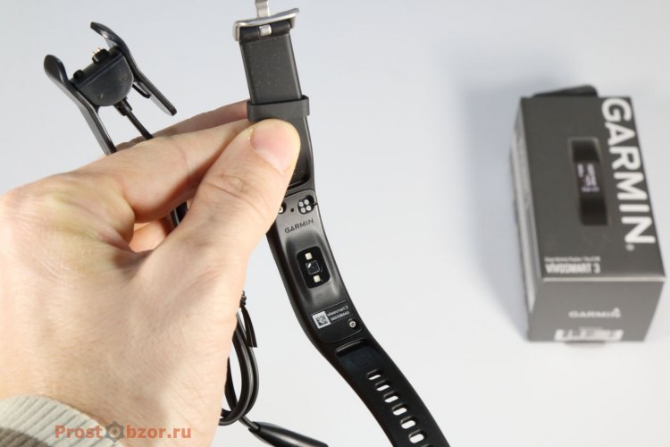 Зарядный разъем для фитнес-трекера Garmin vivosmart 3