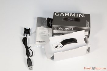 Распаковка трекера активности Garmin Vivosmart 3