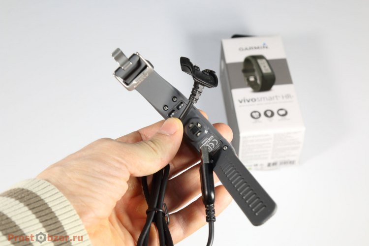 Зарядный разъем для фитнес-трекера Garmin vivosmart HR+