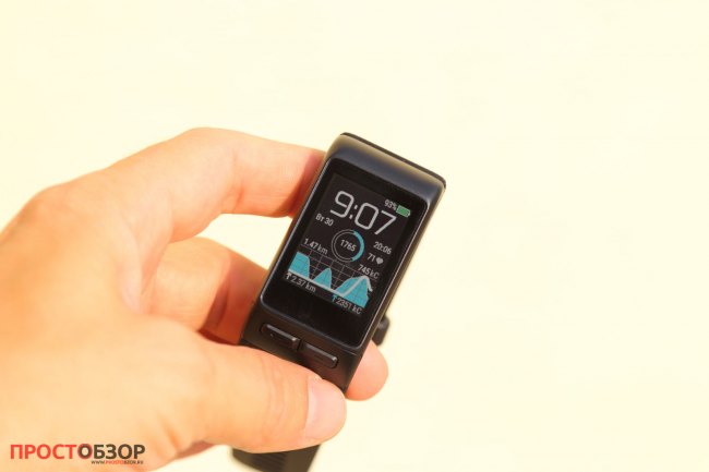 Дисплей часов Garmin Vivoactive HR
