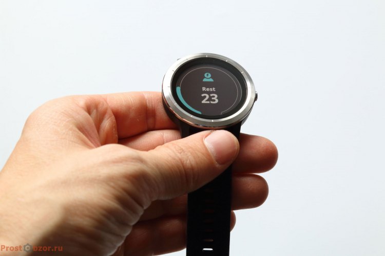 Измерение уровня стресса в часах Garmin Vivoactive 3