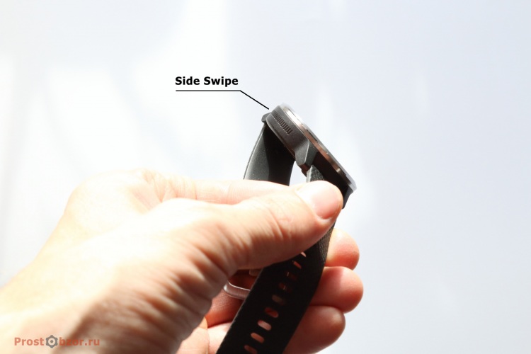 Боковая прокрутка часов Vivoactive 3 - Side Swipe