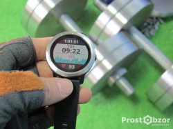 Тренировки в спортзале с Garmin Vivoactive 3