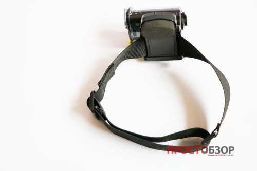 Головное крепление BLT-UHM1  для экшн-камеры Sony HDR-AS30 - вид сзади
