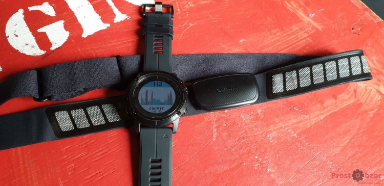 Нагрудный пульсометр Garmin HRM-Dual  для тренировки в залах - гири, кольца, бокс