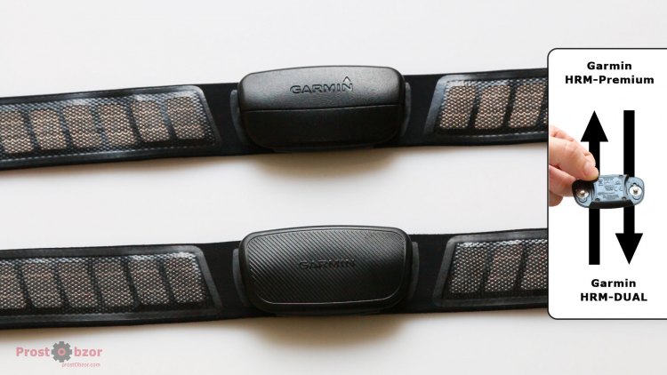Смена площадок кардио-ремней Garmin HRM-Premium - DUAL