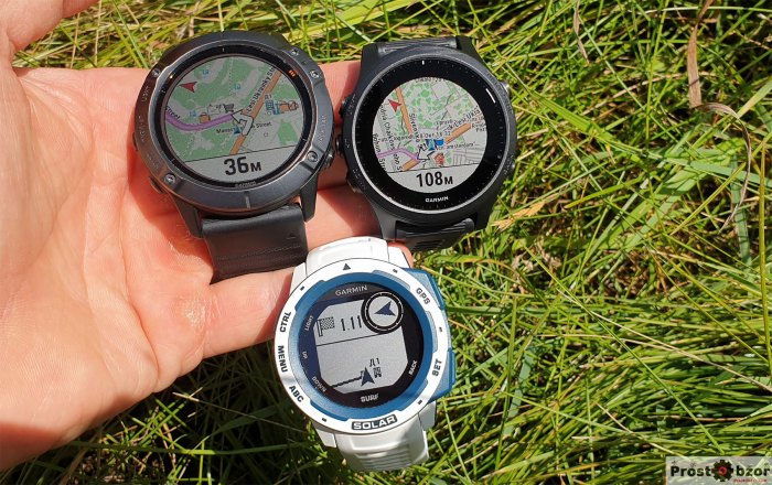 Работа с навигацией в часах Garmin Instinct Solar