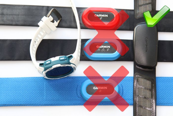 Работы с кардио ремнями HRM в часах Garmin Instinct Solar