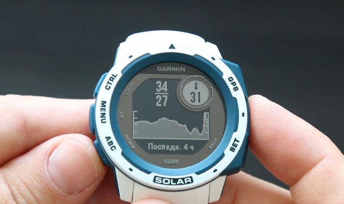 Датчик температуры в Instinct Solar