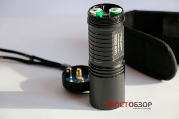 Крышка отсека батареек фонарика Pioneer EA4W