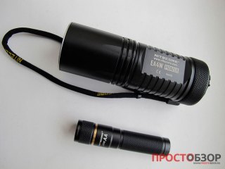 Сравние фонарей ea4 и sens aa