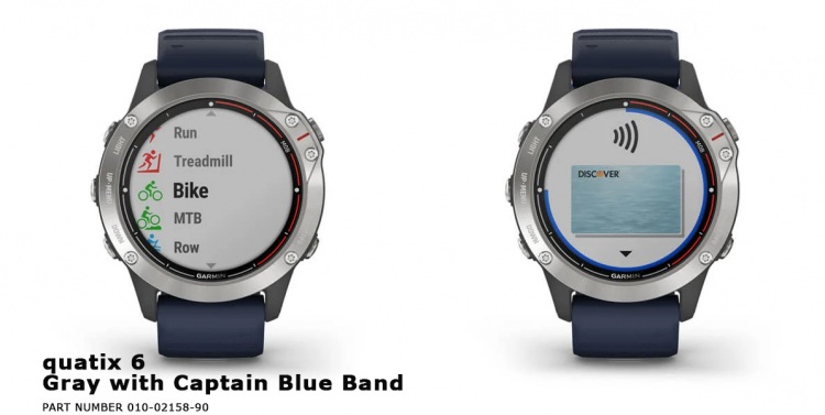 часы Quatix 6 - спортивные тренировки и сисетма оплаты Garmin Pay