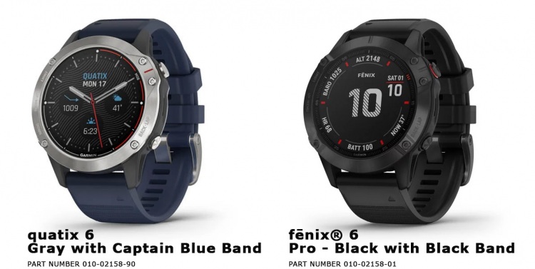 часы Quatix 6 в сравнении с Garmin Fenix 6 Pro