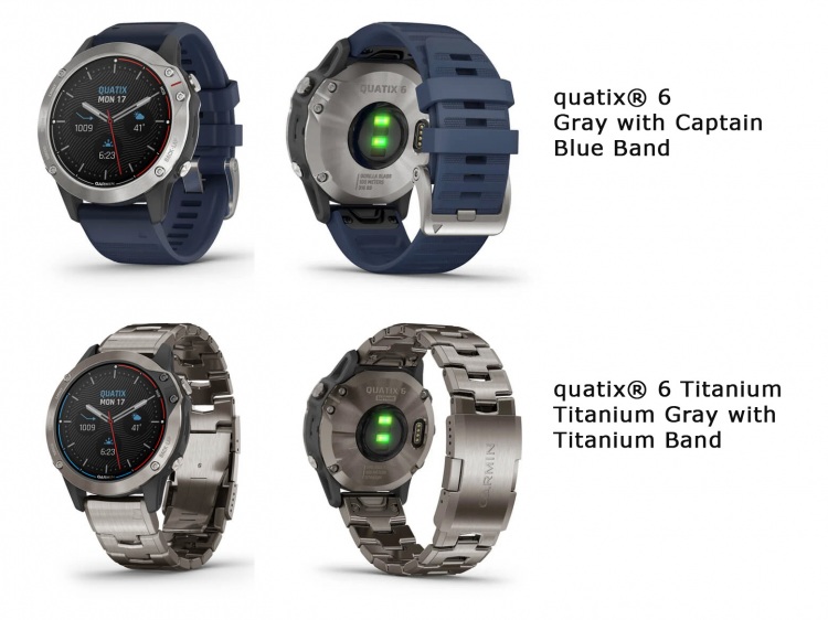 Новые модели Garmin Quatix 6