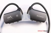 Вешалка для сушки плеера Sony Walkman NWZ-WS613 - вид спереди