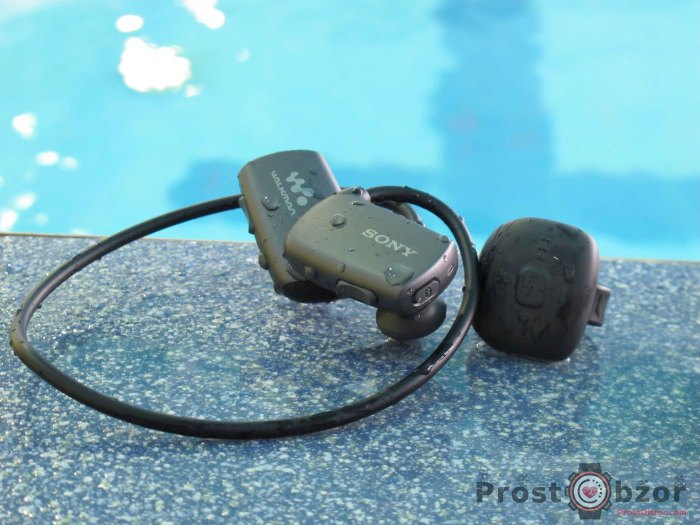 Sony Walkman NWZ-WS613 для бассейна