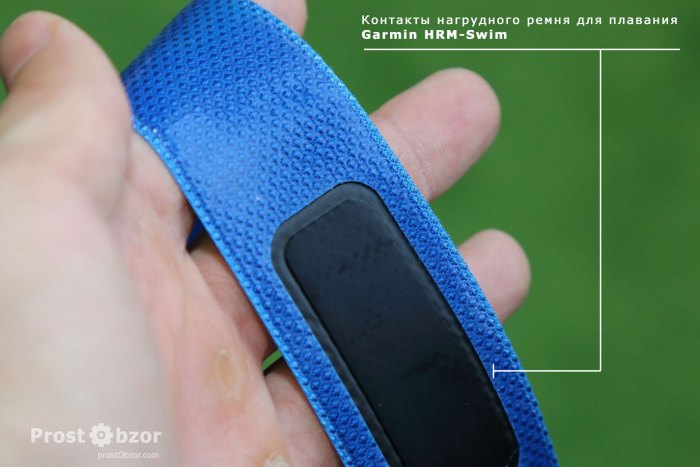 Контакты нагрудного ремня Garmin HRM-Swim