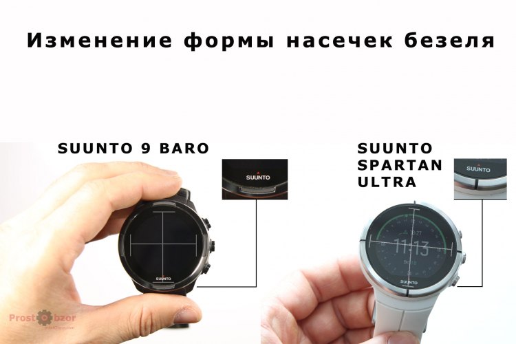 Изменение насечек безеля Suunto 9 Baro