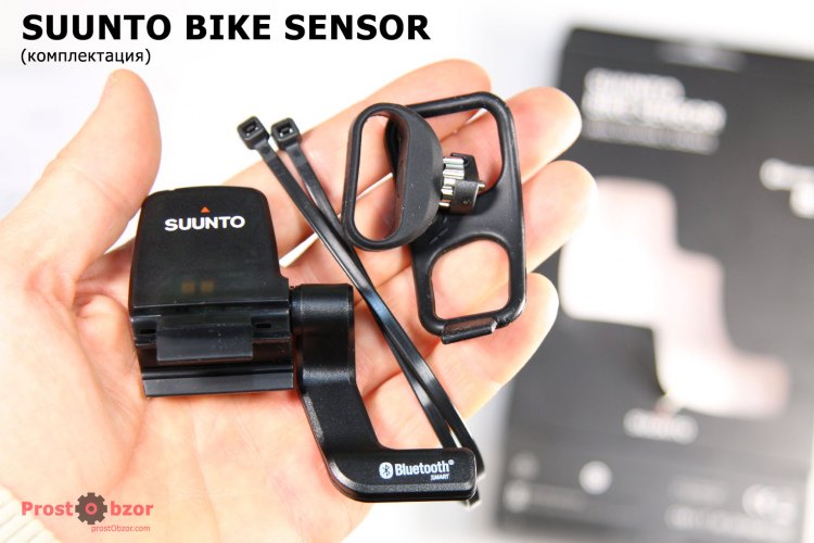 Комплектация вело-датчика Suunto Bike Sensor